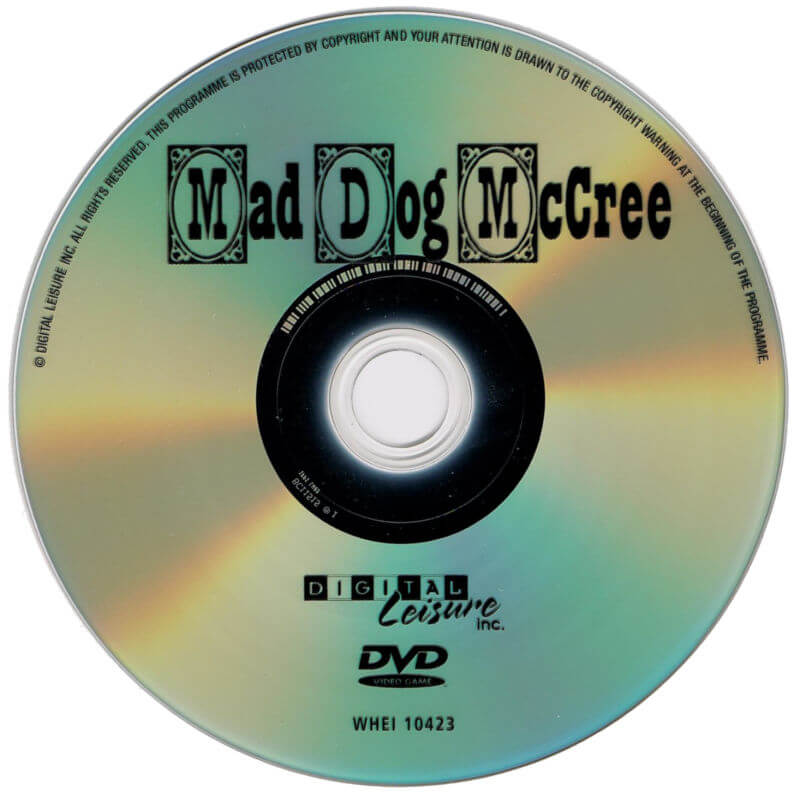 Лицензионный диск Mad Dog McCree для Windows